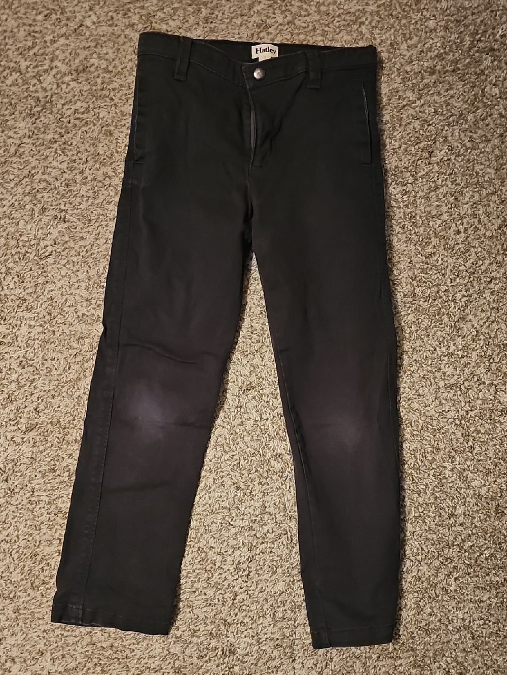 Hatley Kid's Black Chino Pants